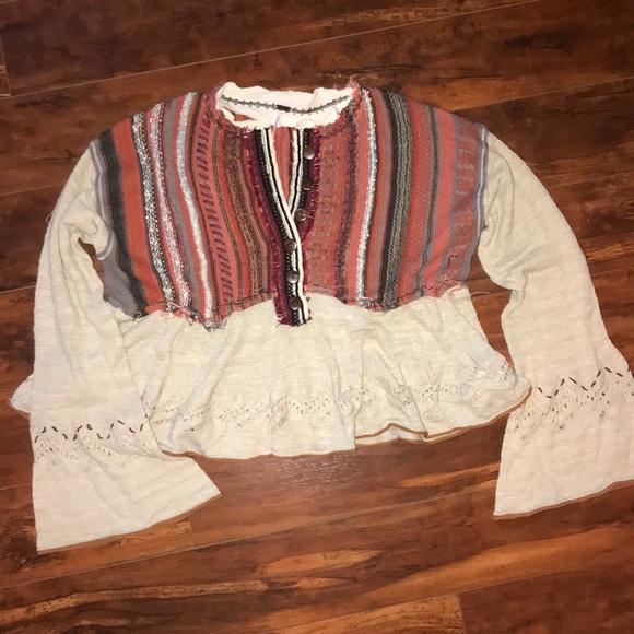 Free People Sweaters - Free People peplum sweater